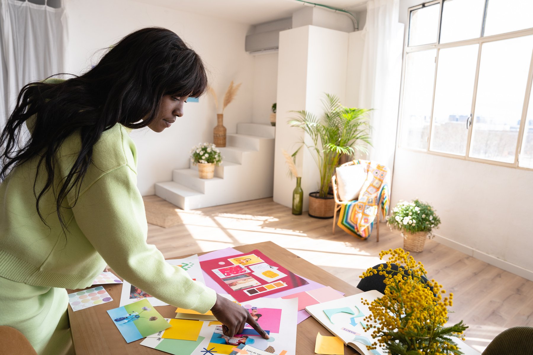 Collaborative Creative Woman Doing Creative Planning